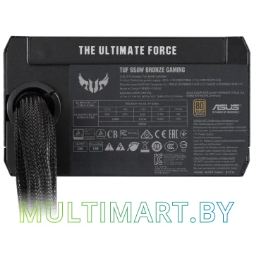 Блок питания ASUS TUF-GAMING-650B 650W картинка 3